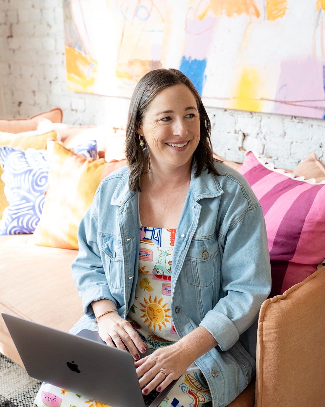 Paula Bridges, Brisbane-based creative copywriter and founder of Studio Chevell