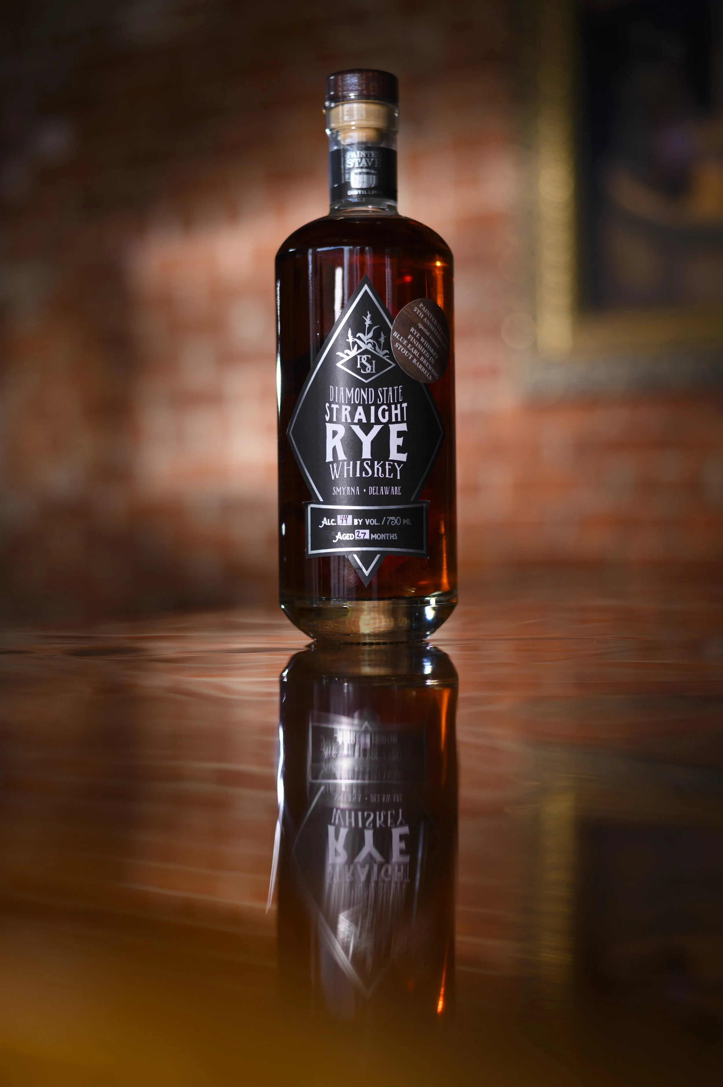 5th Anniversary Diamond State Rye Whiskey