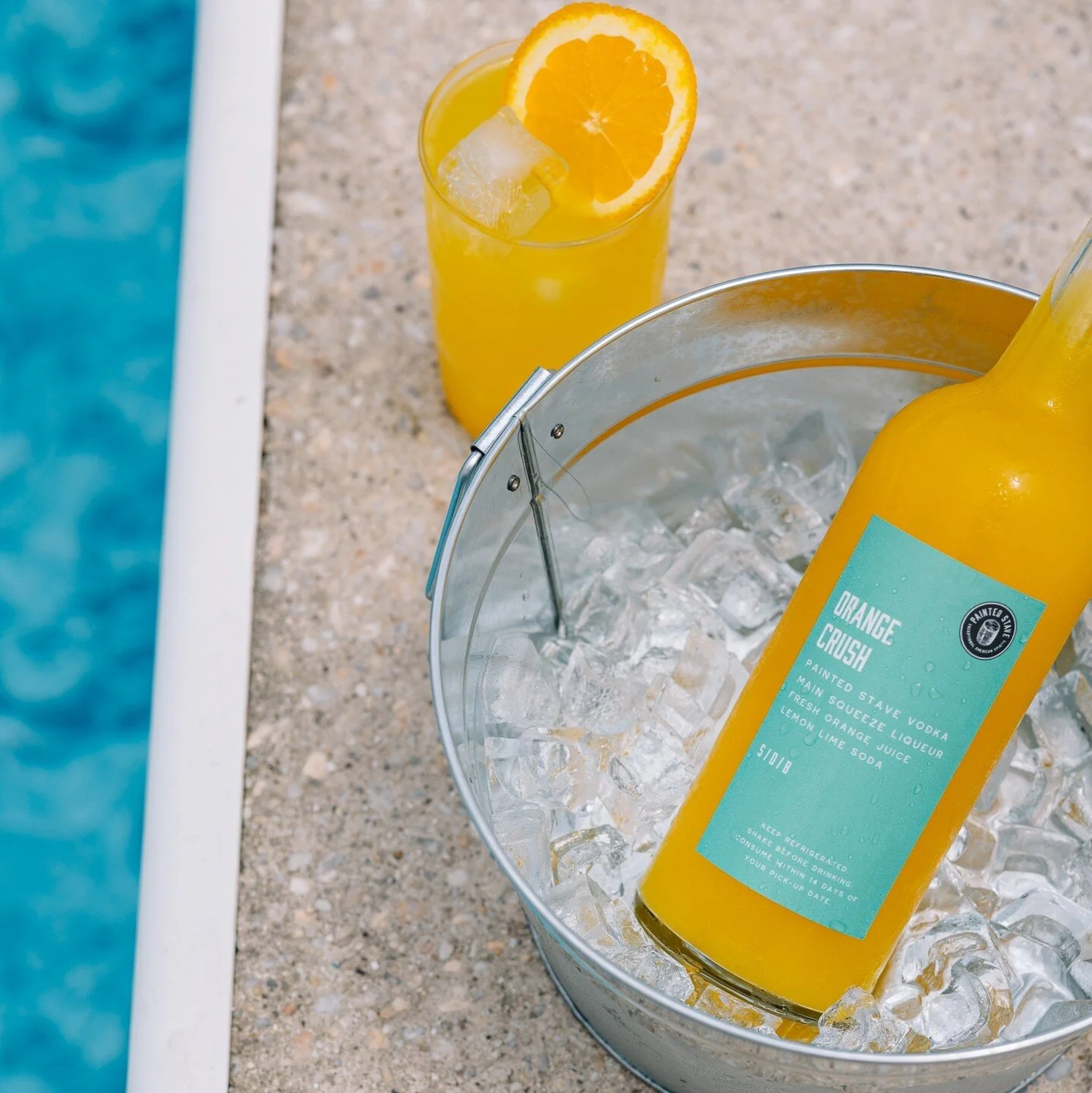 Hope you stay crushin' it this weekend 🍊 REMINDER: Painted Stave Distilling is CLOSED on Sunday, September 4th.