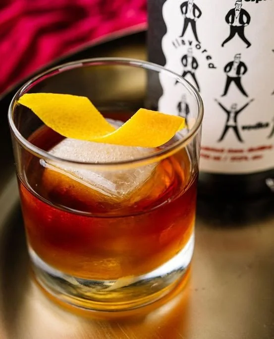 A Timewarp cocktail on a monday? Yes, please. 
INGREDIENTS:
1.5 oz. Timewarp Espresso Vodka
.5 oz. Rich Simple Syrup
.25 oz. Cointreau
2 dashes of orange bitters
METHOD: 
Add everything to a mixing glass with ice. Stir until the ice is j