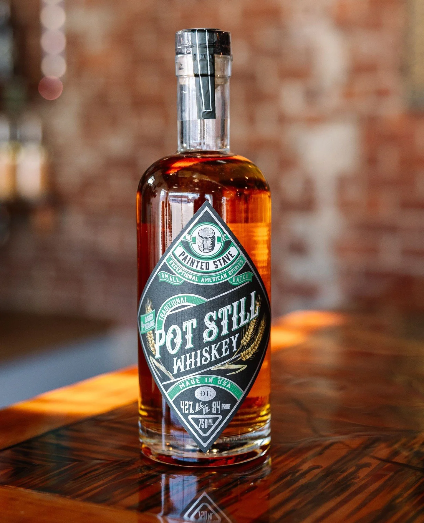 A new batch of Pot Still Whiskey is officially on shelves, just in time for St.Pats ☘️ Aged 5.5 years in casks that previously held rye, this mighty tasty whiskey has notes of toasted oak with hints of pear, fig, cinnamon, vanilla and caramel. It's g