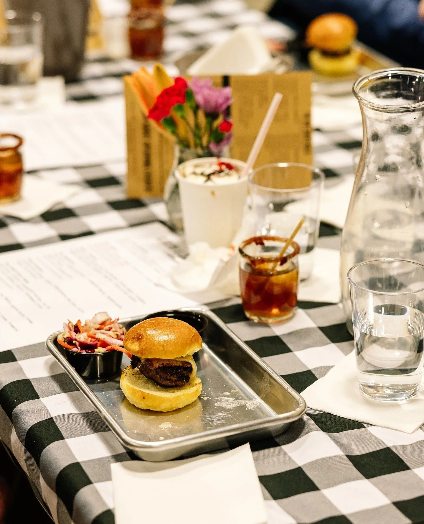 We've still got a few tickets left to the 4 PM seating of the slider pairing on 6/27 🍔 Charles 'Cheeks' Kelchner is managing the menu and we're handling the drinks - it's going to be a great time. Snag a ticket via the 'events' link in our bio.