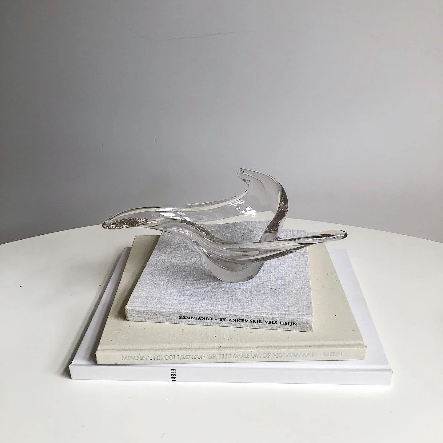 heavy based murano style bowl 3.JPG