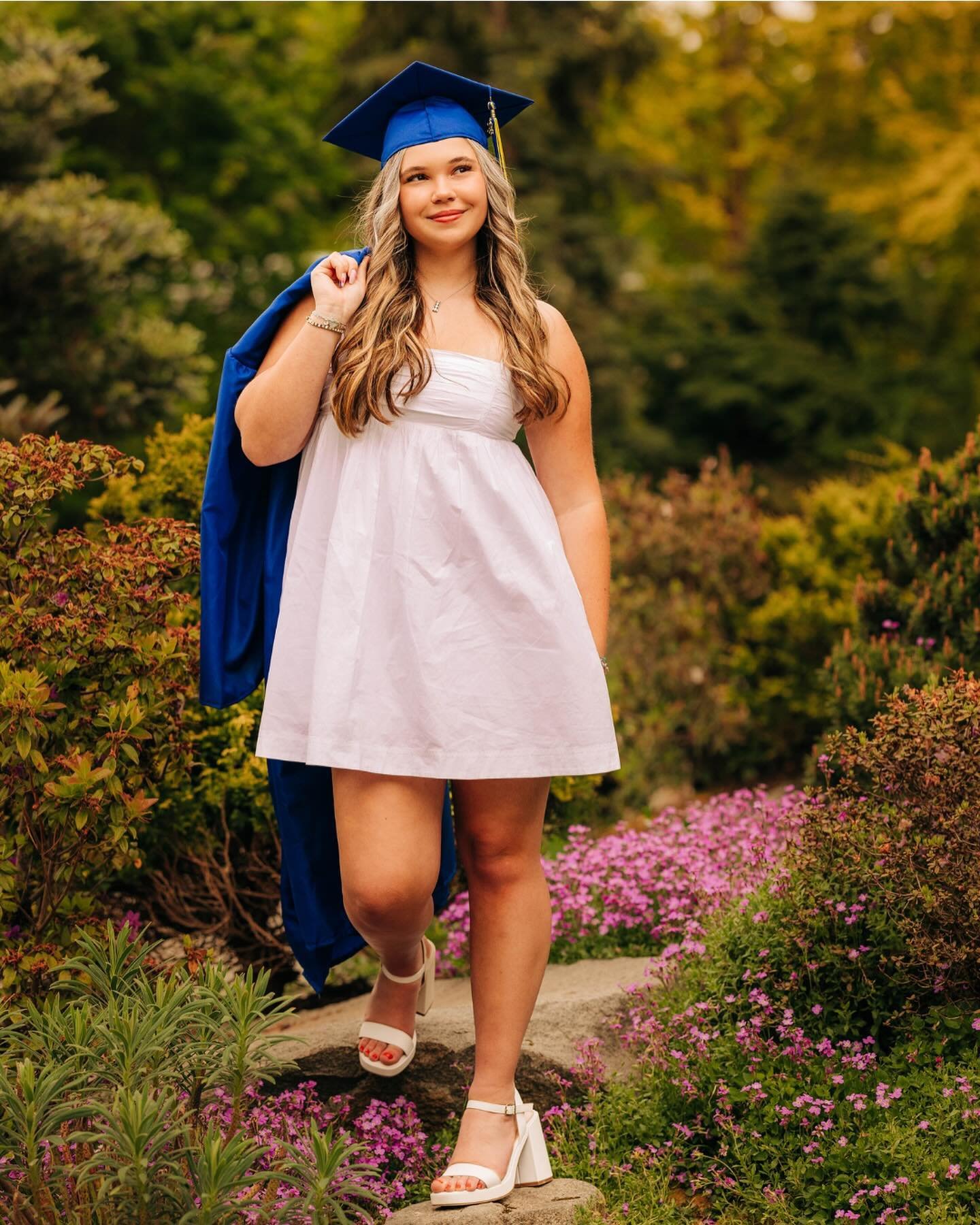 Senioritis be the virus-
Who&rsquo;s got it? 

Tic tok on the clock- it should be remedied soon! 
Same for junior, sophomore, and freshmanitis too! 
.
.
#senioritis 
#erinkelliseniors 
#capandgownpictures #capandgownsession 
#classof2024 #gradsession