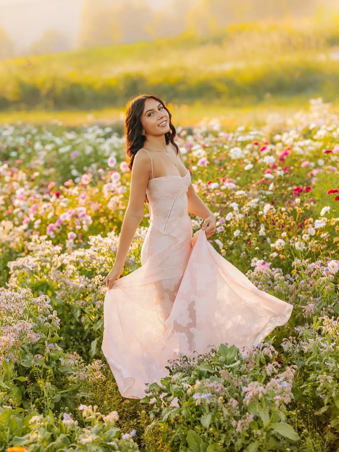 Movement in photos always looks good and adds a little whimsy to your photos. 

Even if you jog in place or dance around a bit. I&rsquo;ll do it with you! 
&hellip; and the funny thing about it is&hellip;. Suddenly you&rsquo;re smiling relaxing and h