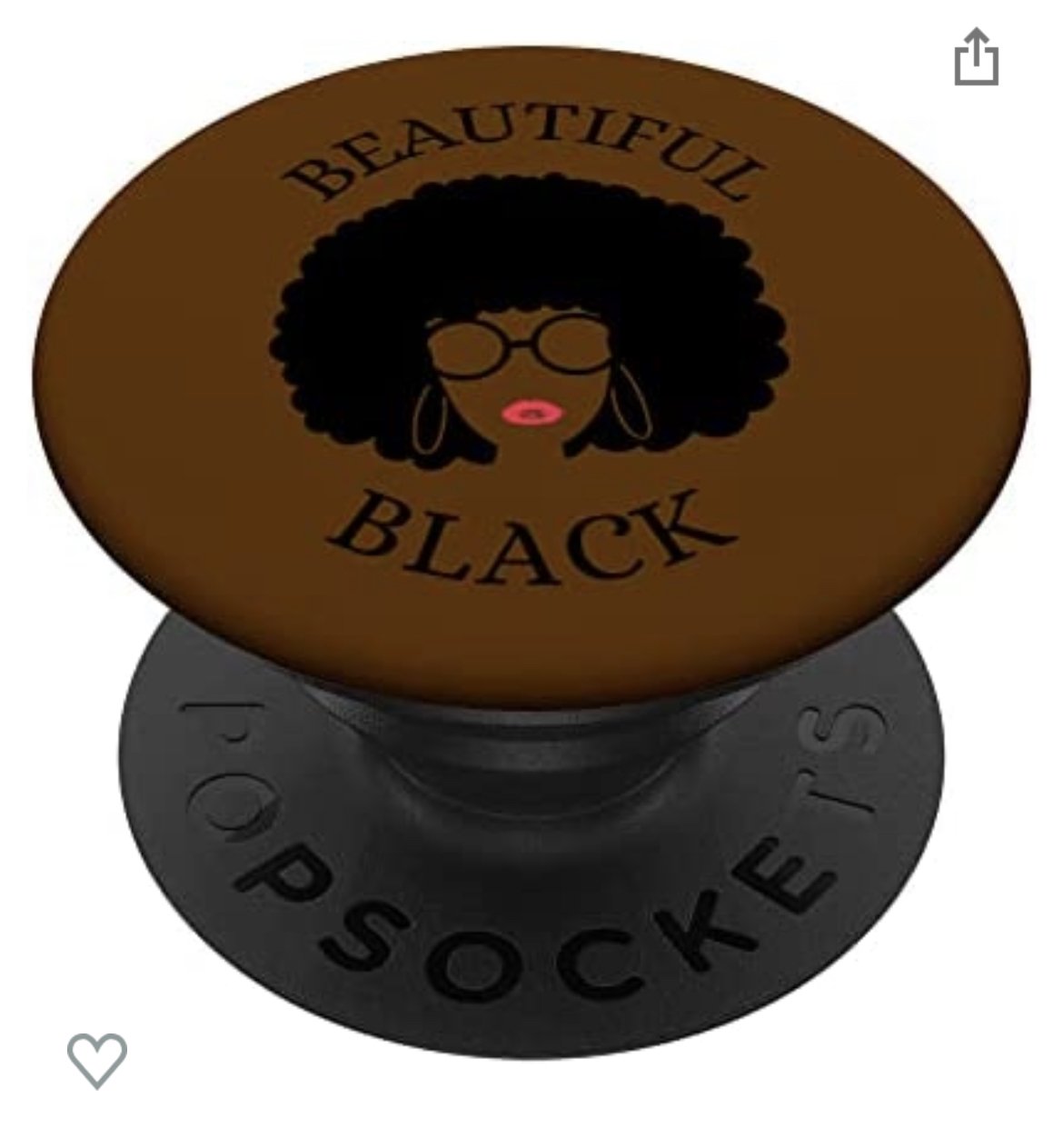 Beautiful and Black PopSocket