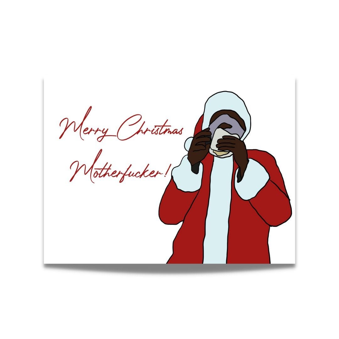 Merry Christmas Motherf*cker Card
