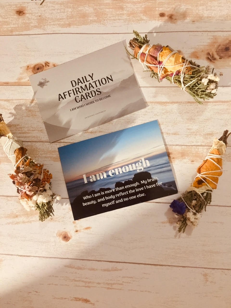 I Am Affirmations Cards Deck