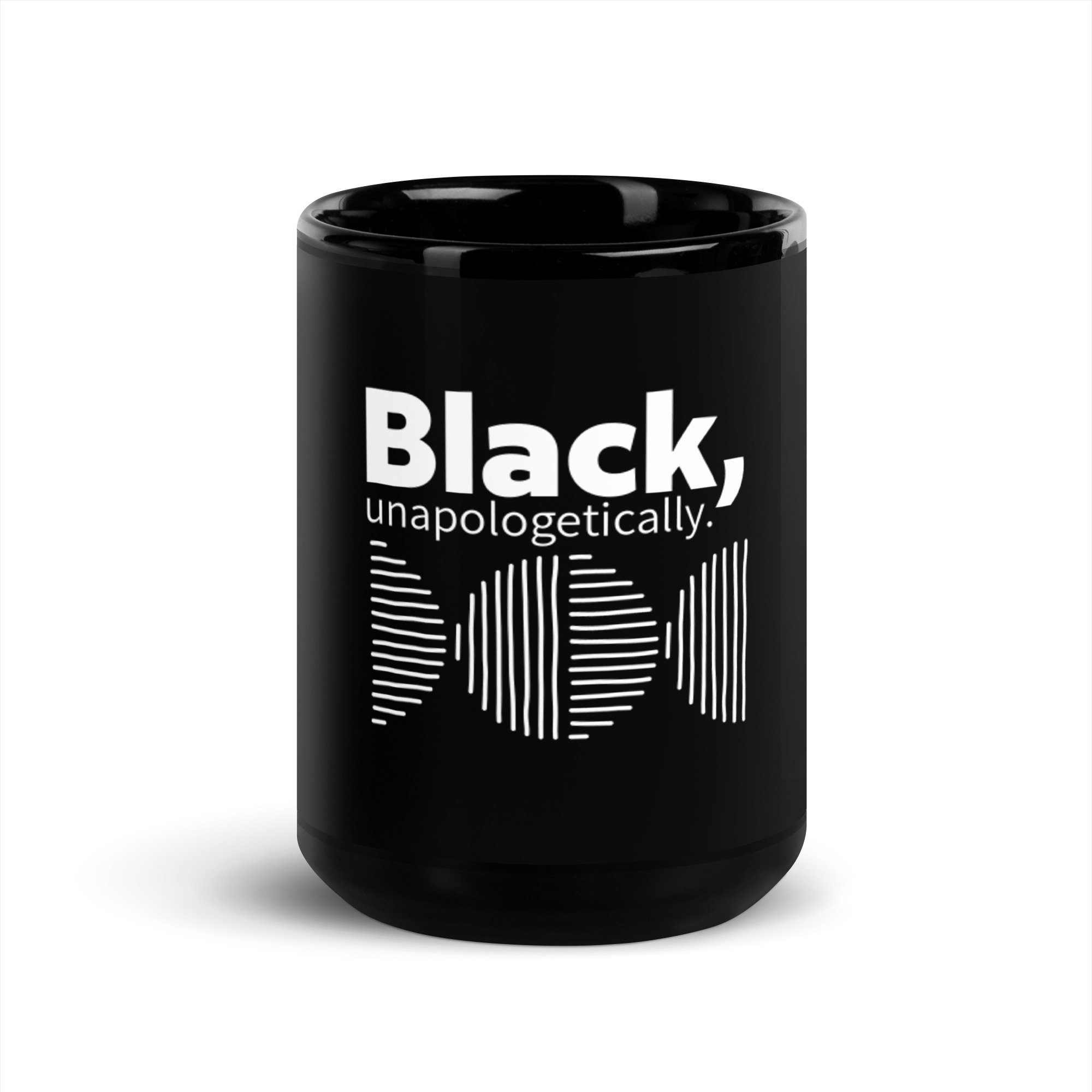Black, unapologetically. Mug
