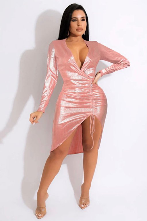 Pink Night Out Dress
