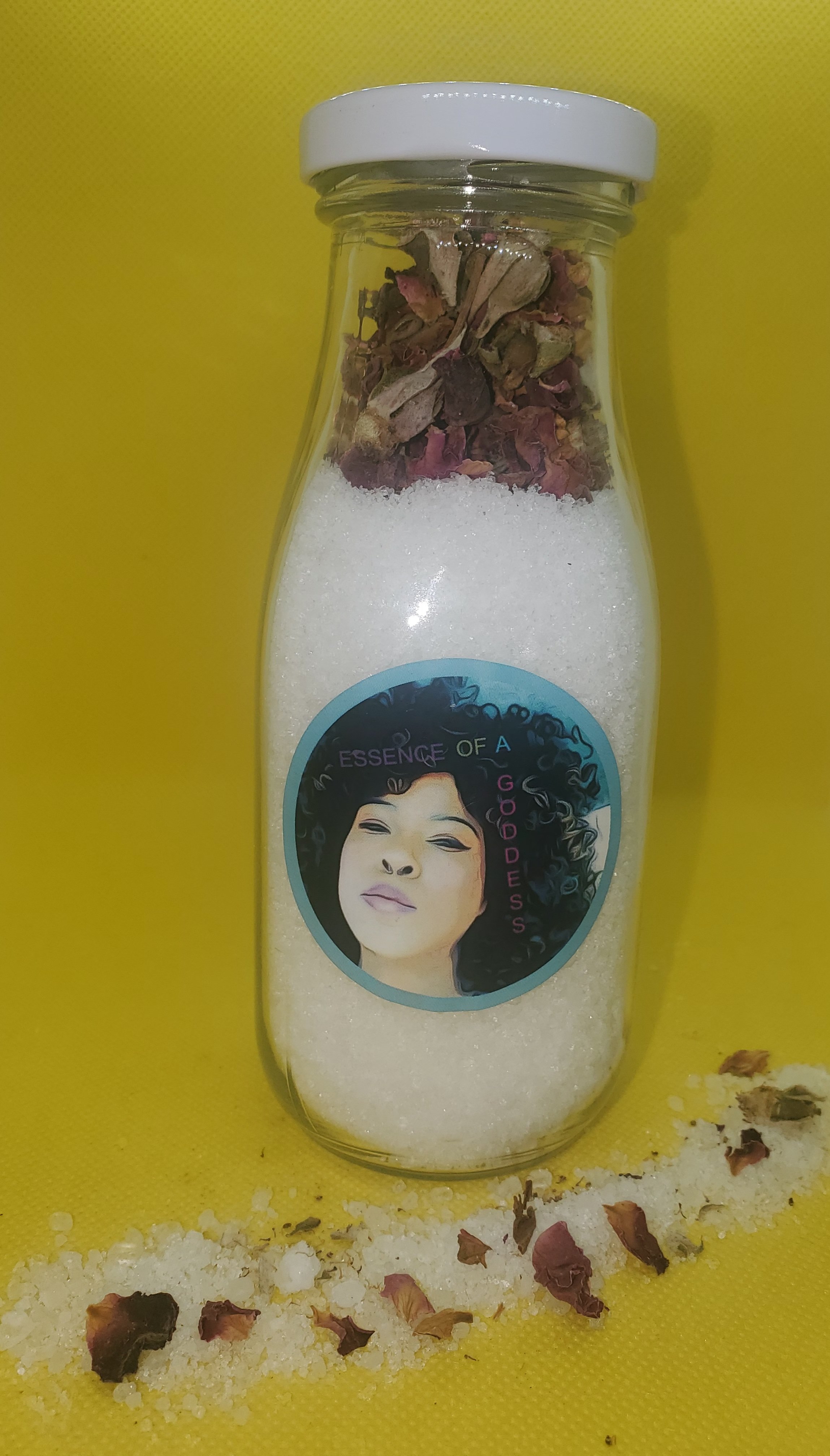 Organic Be Salty Lemongrass Rose Bath Soaks
