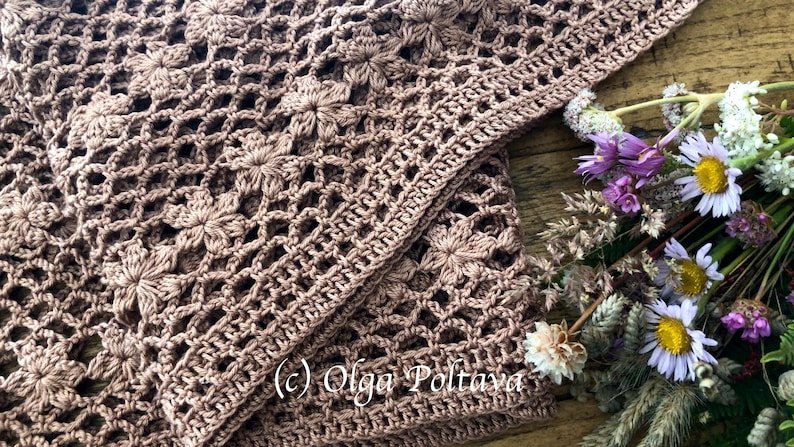 Simple Crochet Dishcloth Pattern — Olga Poltava