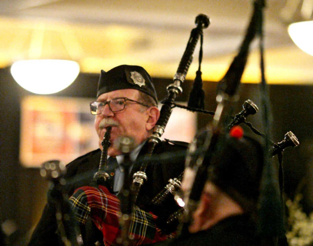 Pipe Major Joe Roberts