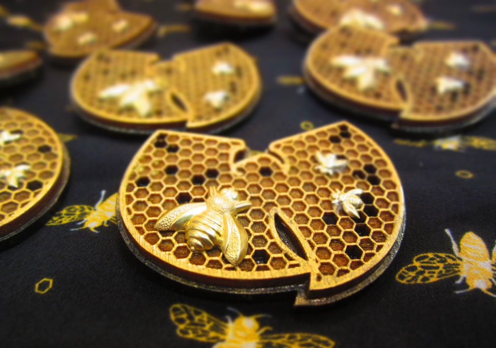 Ltd Ed Killa Bee Wu-Tang Commerative Hat Pin