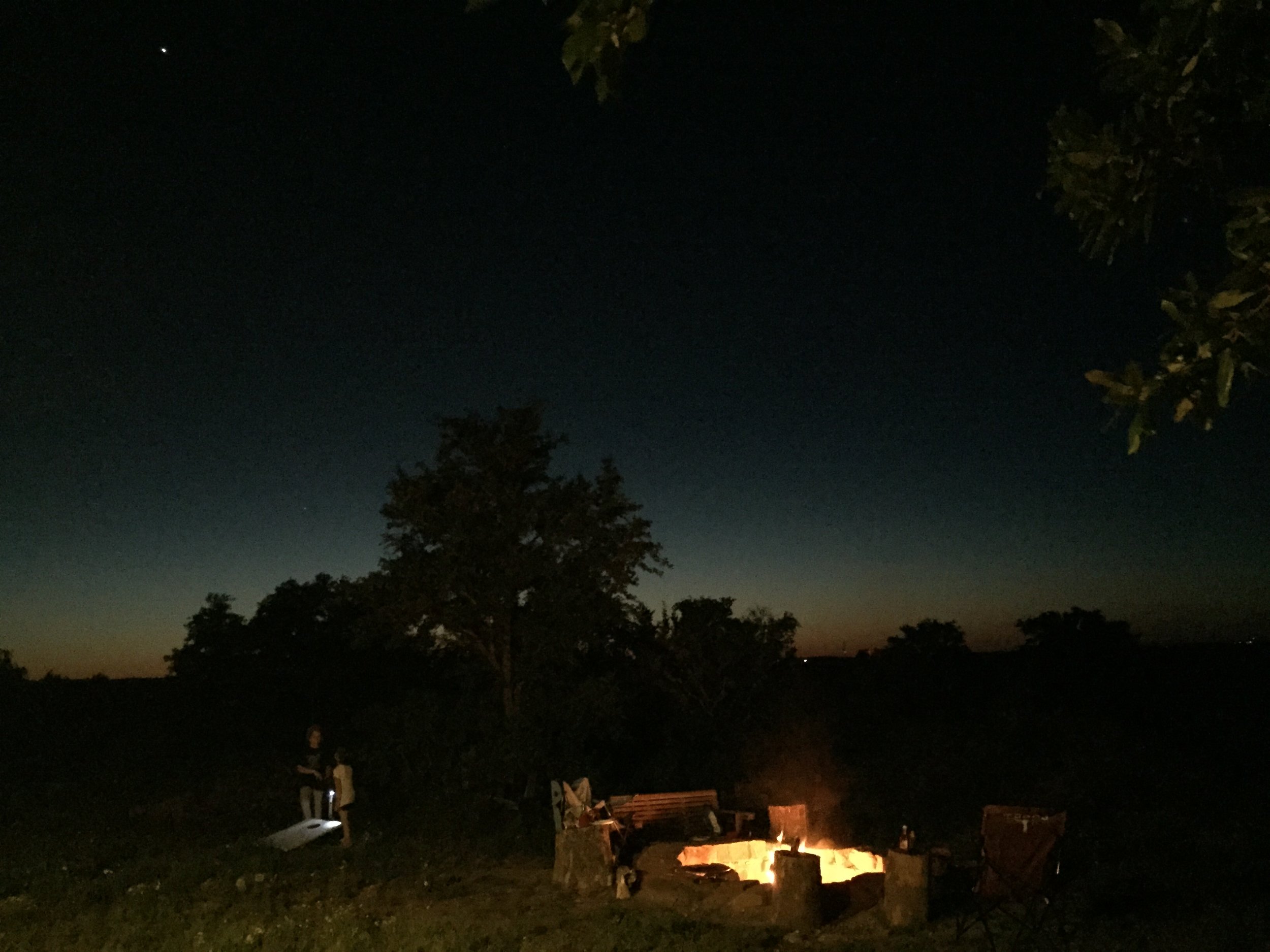 Iron Wolf Sunset - with Fire Pit - Spring 2015.jpeg