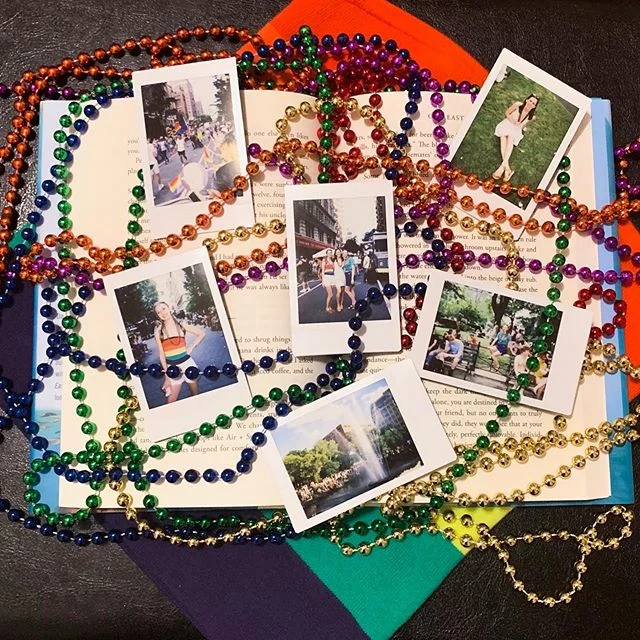 Bookworms celebrating a good day in NYC 🏳️&zwj;🌈 How wonderful that we could be a part of #worldpride2019 just by riding a few stops on the train!
*
Who is your favorite LGBTQ character?
*
#pride #pride2019 #lovewins #nycpride #worldpride #bookworm
