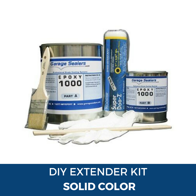 DIY Solid Color Epoxy Kits — Garage Sealers