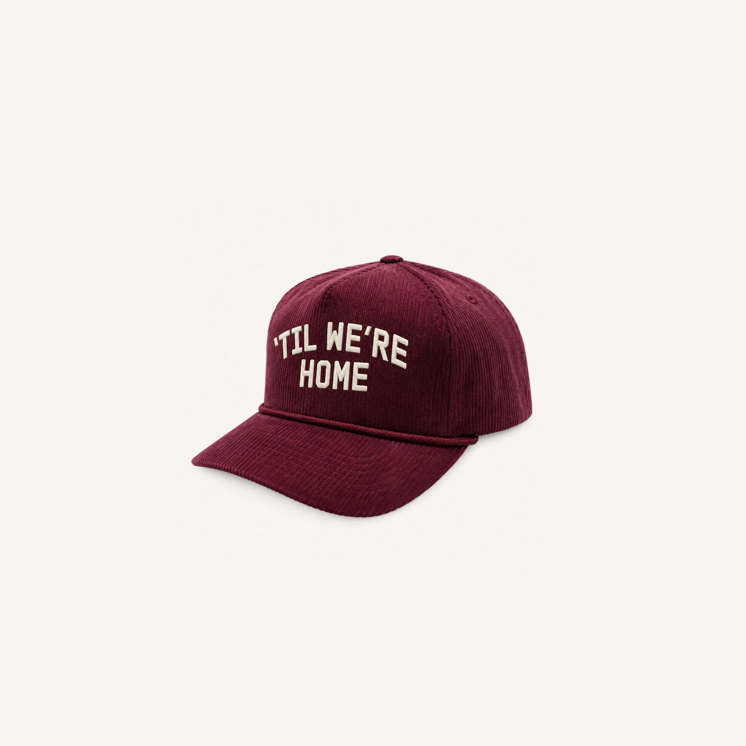 'Til We're Home — Burgundy Cord