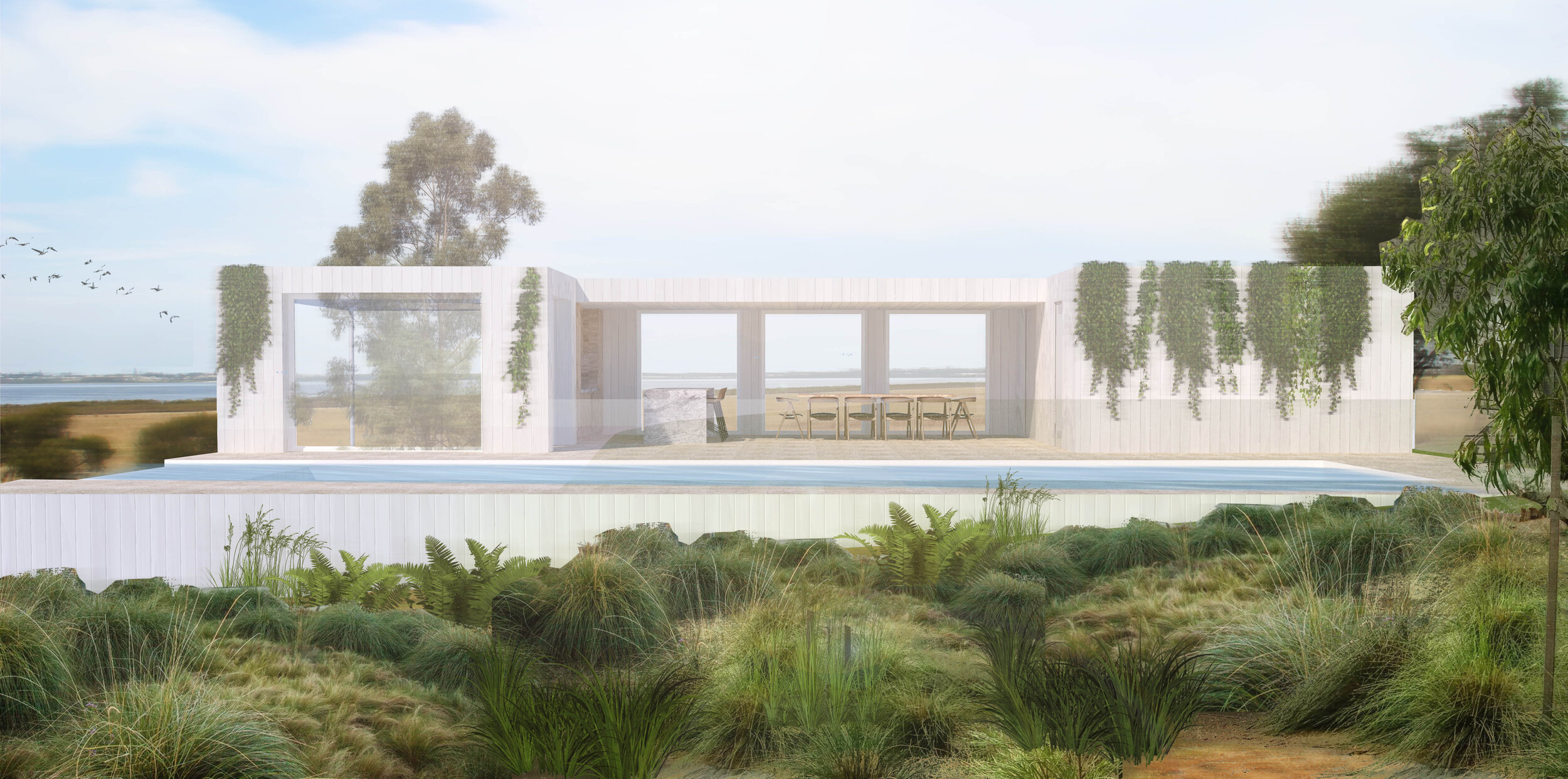 Swan Bay Pool House (in progress)