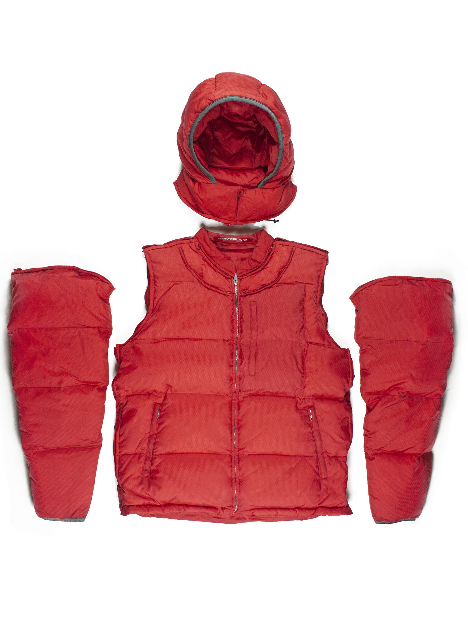 Undercover AW2000 Honeycomb Small Parts Puffer Jacket — Middleman Store