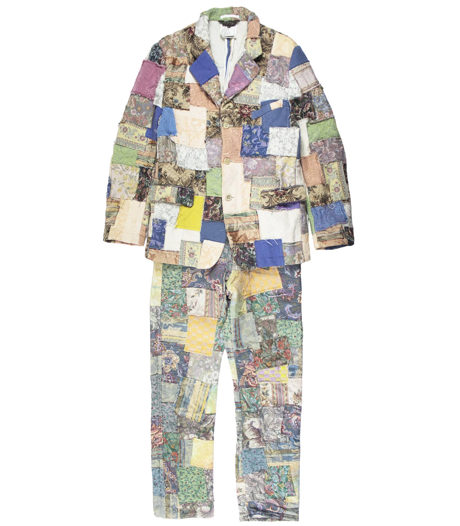 Comme des Garçons Homme Plus SS2000 Patchwork Suit — Middleman Store