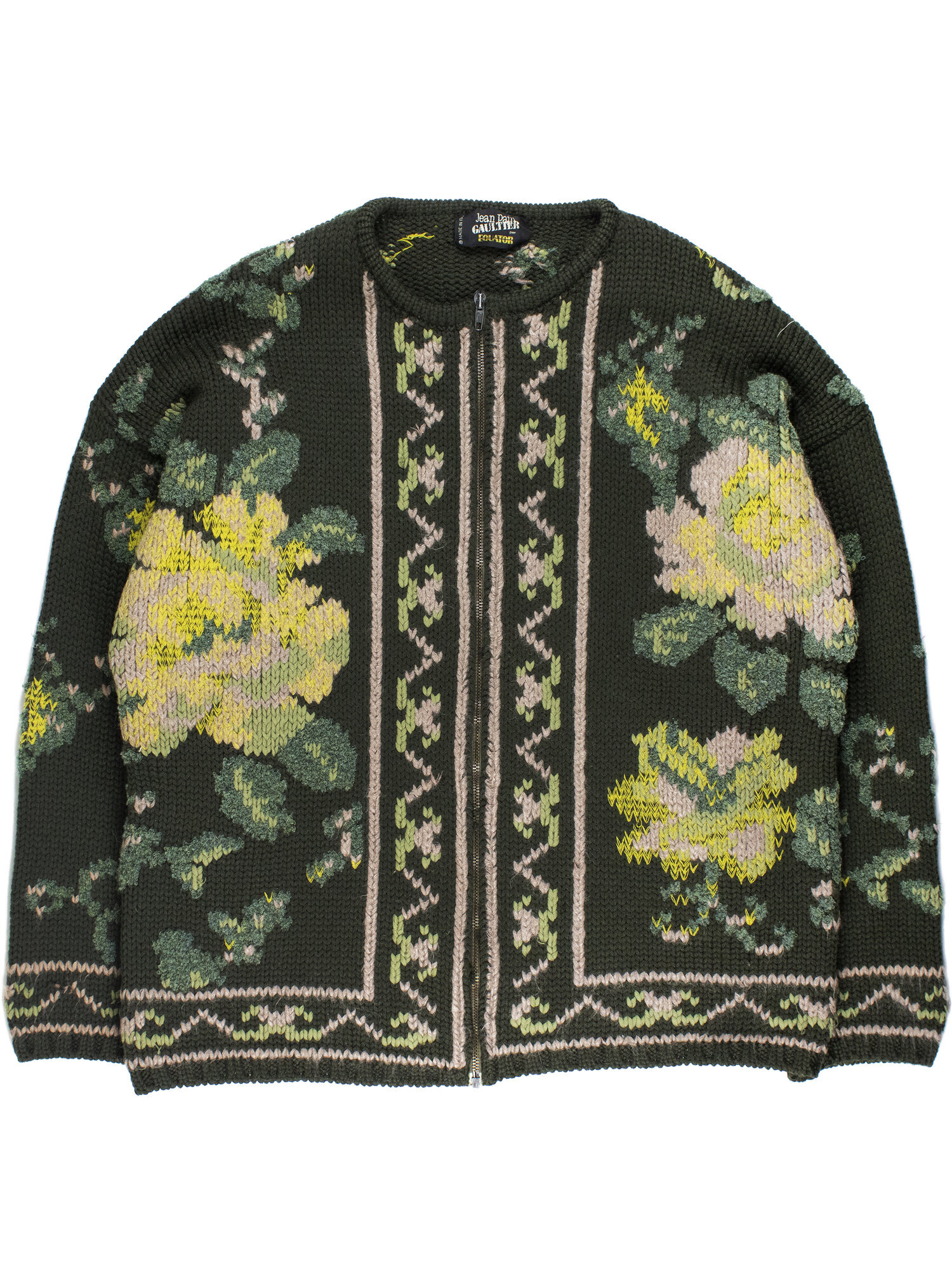 Jean Paul Gaultier AW1984 Floral Cardigan — Middleman Store
