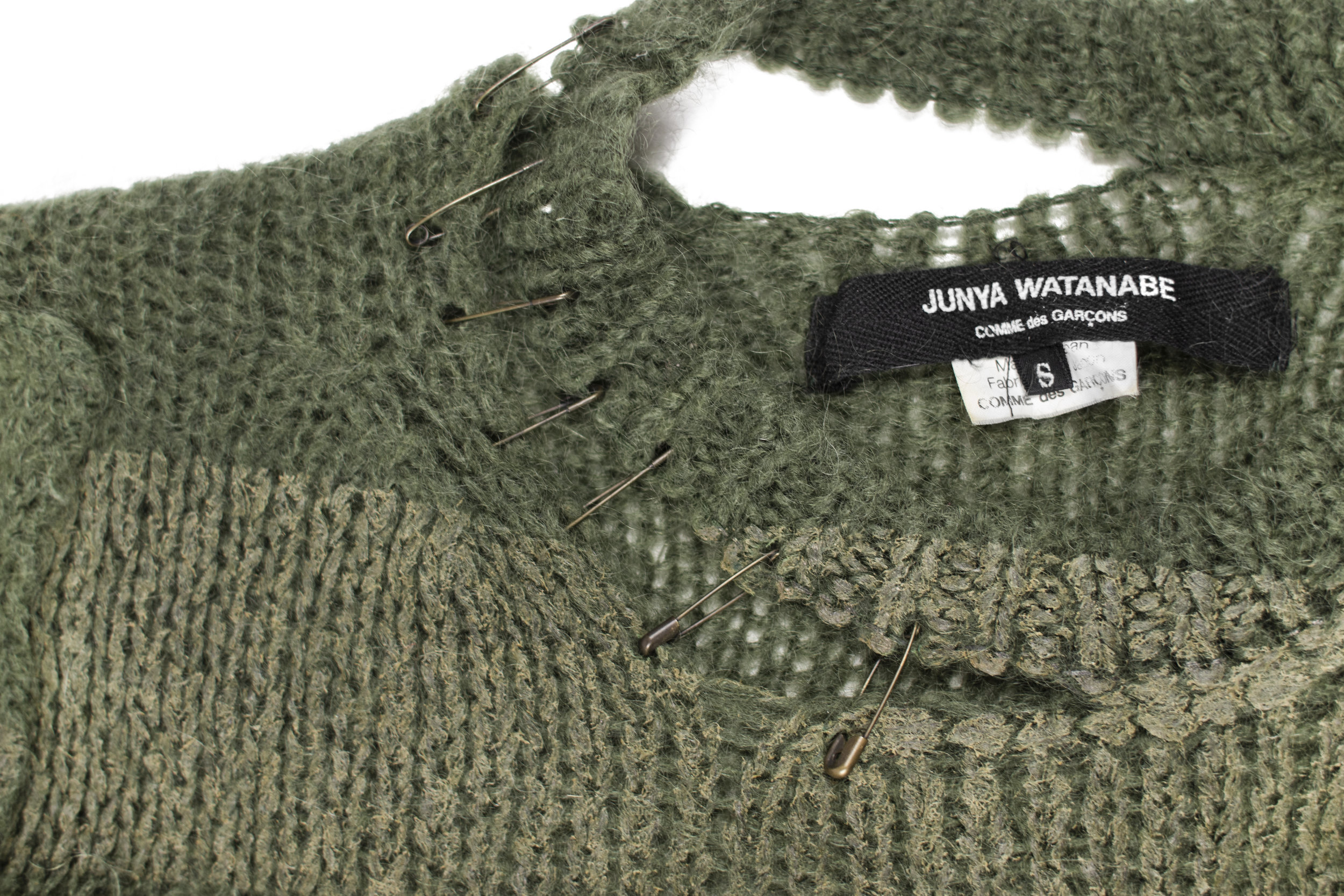 Junya Watanabe AW2006 Destroyed Mohair Sweater — Middleman Store