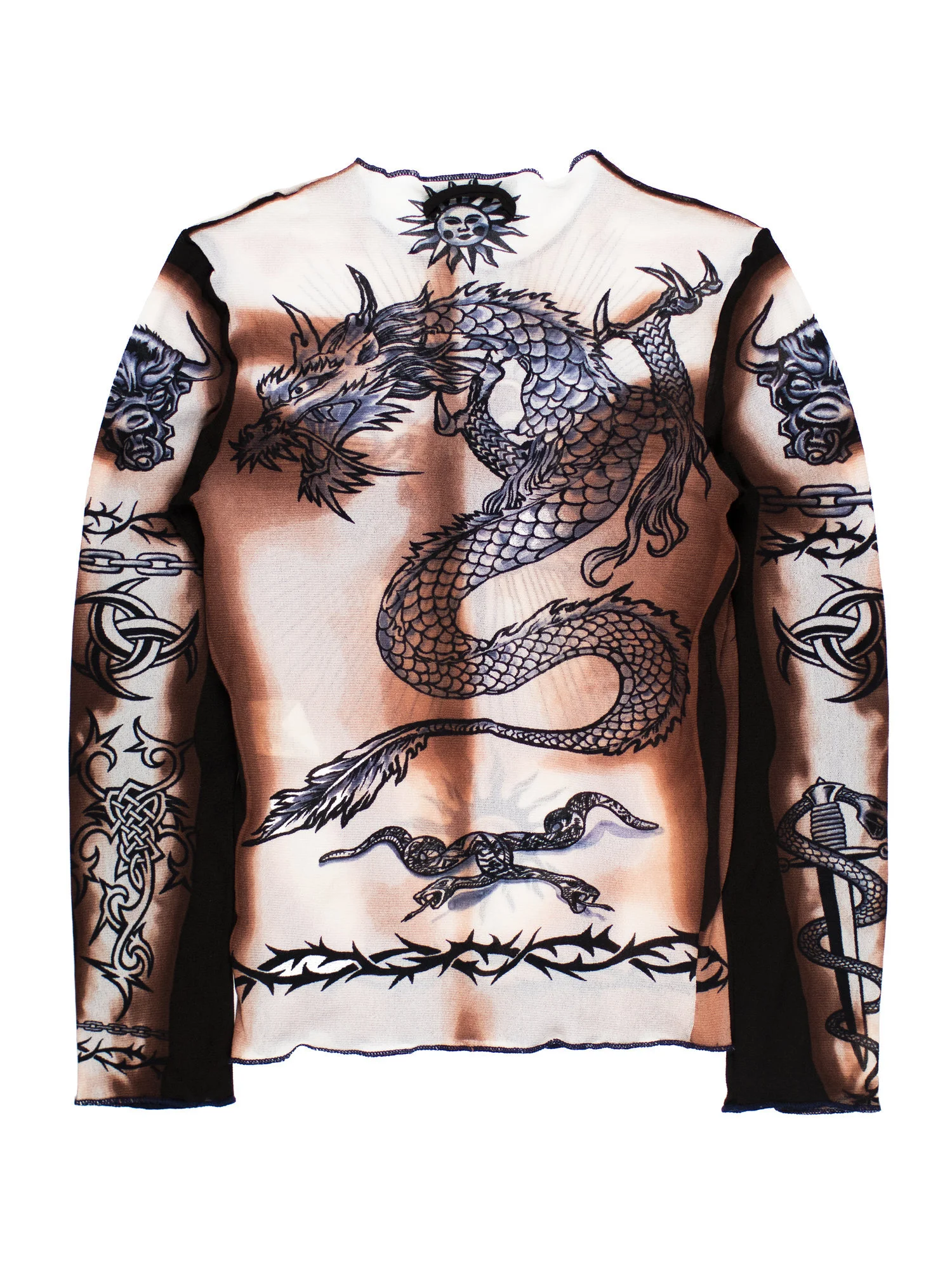 jean paul gaultier tattoo shirt