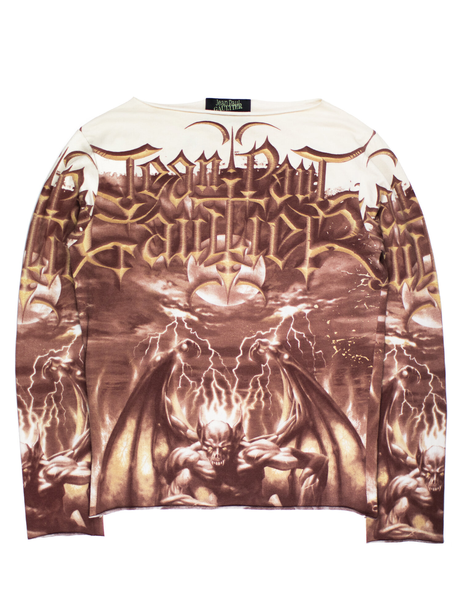 Jean Paul Gaultier SS2001 Maille Homme Satan Shirt — Middleman Store