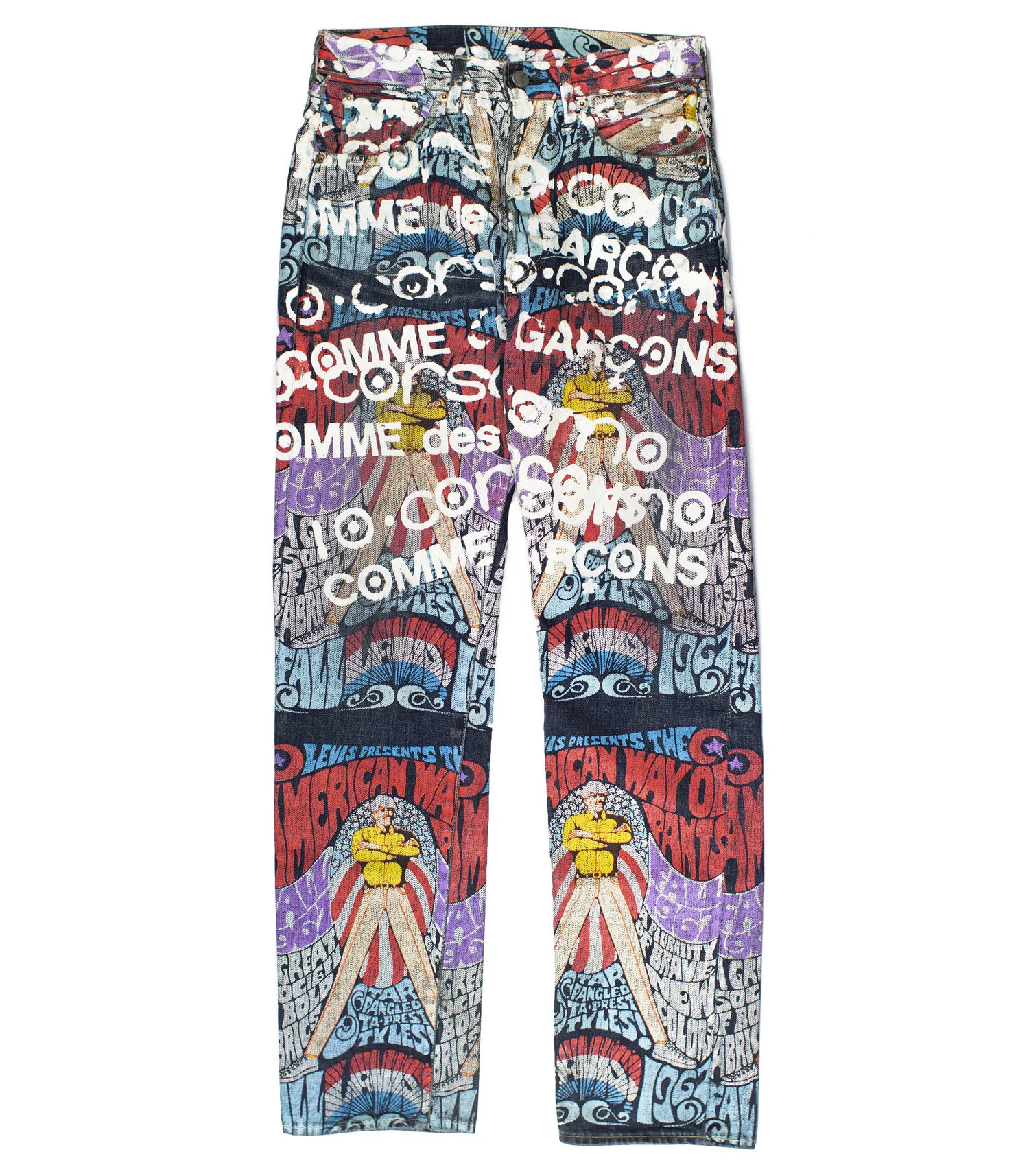 Comme des Garçons x Corso Como Painted Denim — Middleman Store