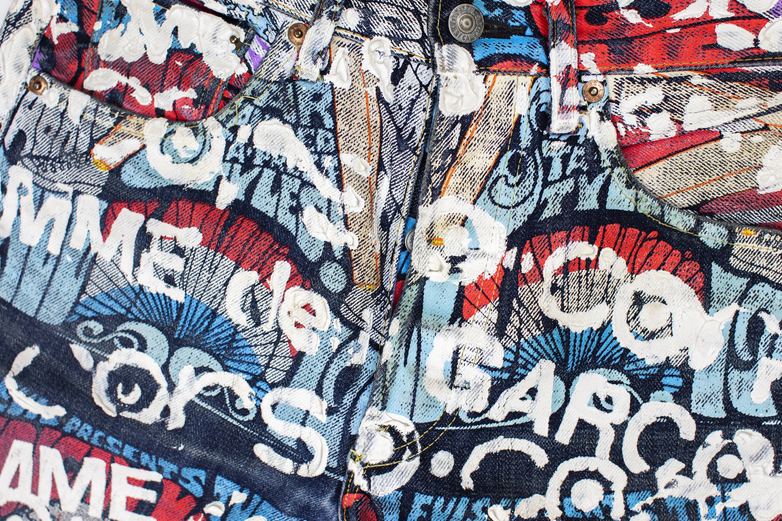 Comme des Garçons x Corso Como Painted Denim — Middleman Store
