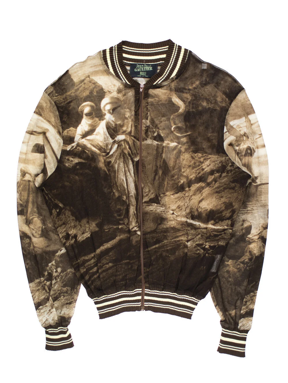 Jean Paul Gaultier SS1998 Bedouin Silk Bomber Jacket