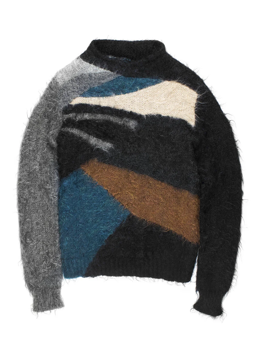 Undercover AW2002 Multicolored Mohair Sweater