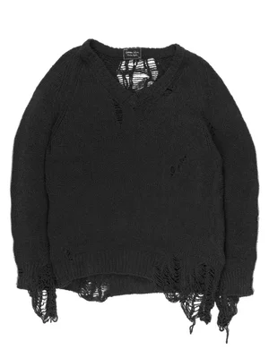 Number (N)ine SS/AW2003 Destroyed Grunge Sweater — Middleman Store