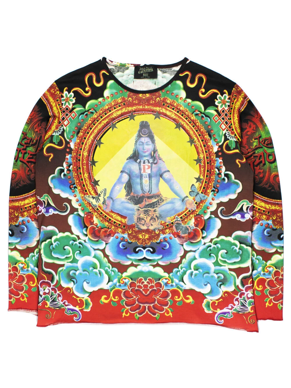 Jean Paul Gaultier Shiva Tattoo Top