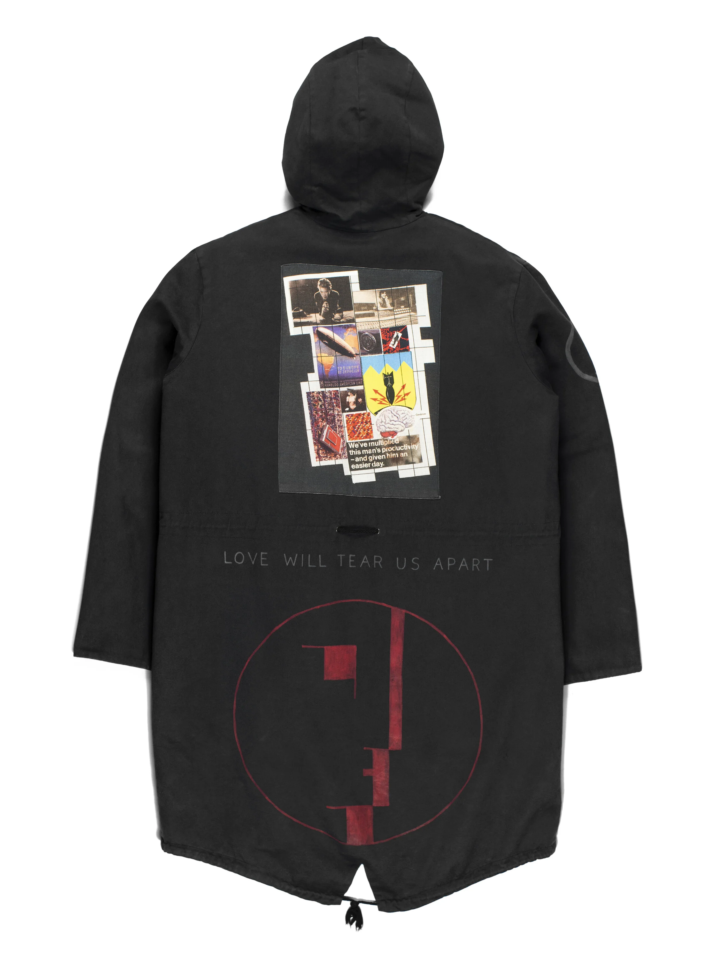 Raf Simons AW2003 "Closer" Peter Saville Parka