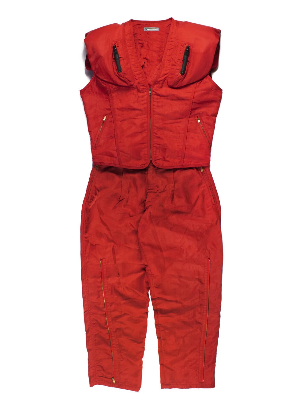 Issey Miyake AW1985 Inflatable Vest &amp; Pants
