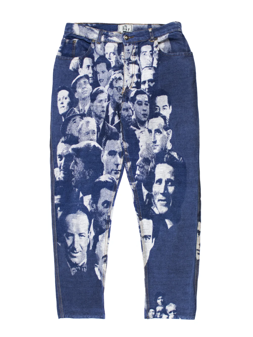 Jean Paul Gaultier AW1992 Jacquard Face Denim — Middleman Store