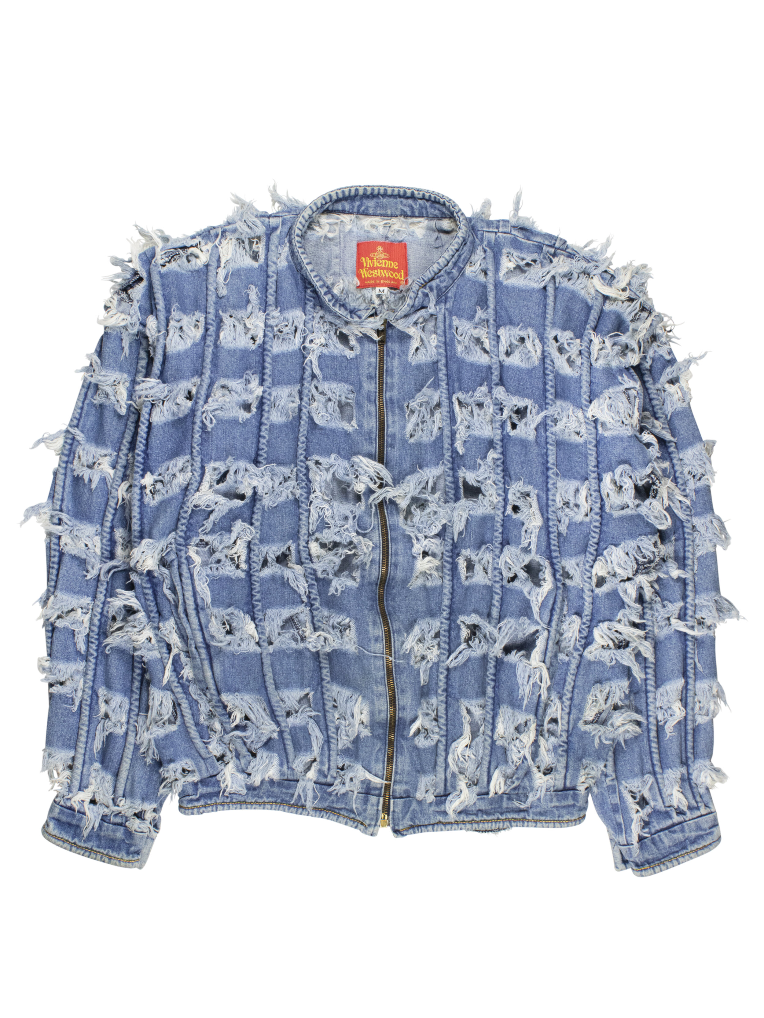 Vivienne Westwood SS1991 "Cut, Slash &amp; Pull" Denim Jacket