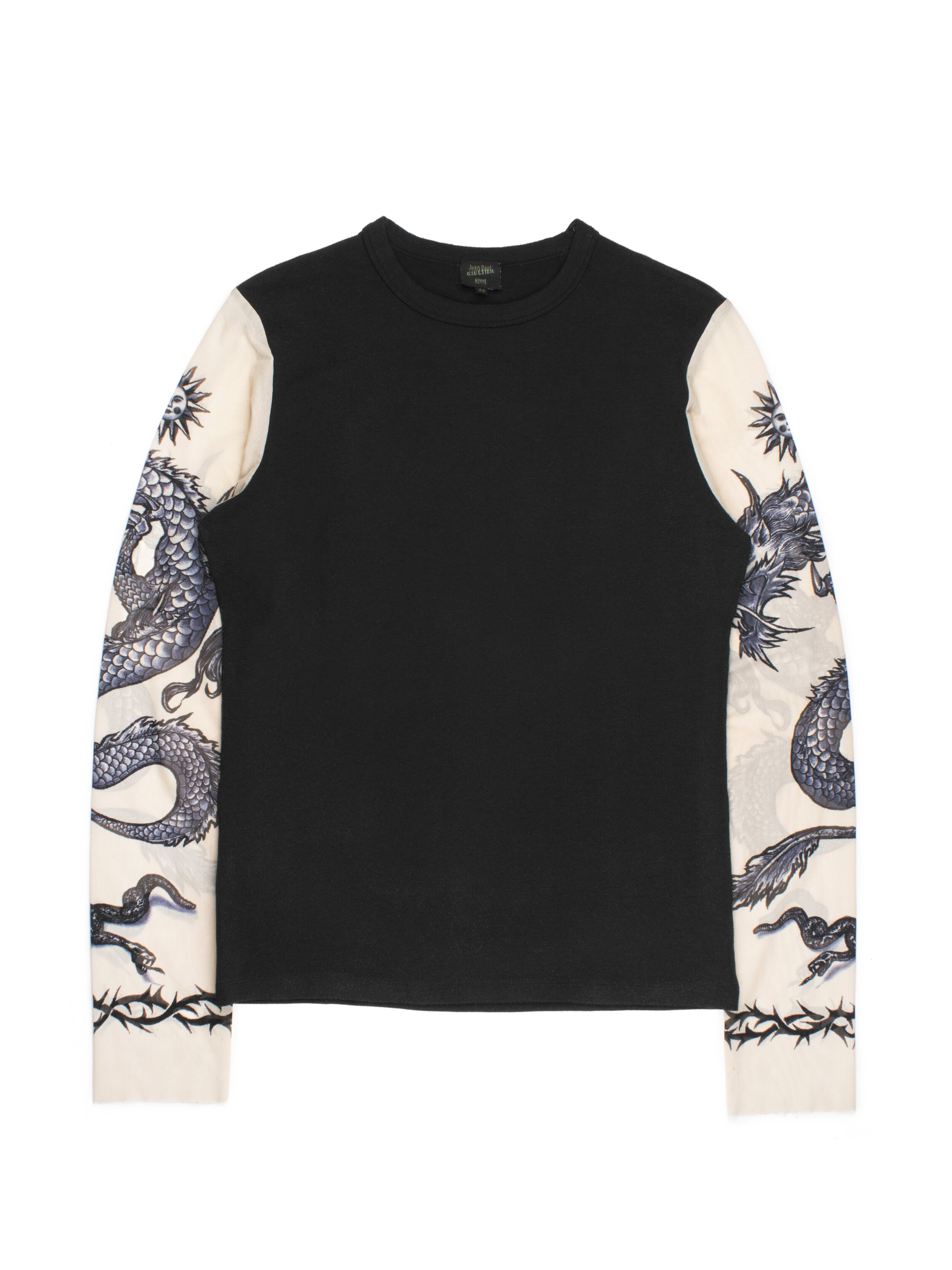 Jean Paul Gaultier SS1996 Tattoo Sleeve Shirt