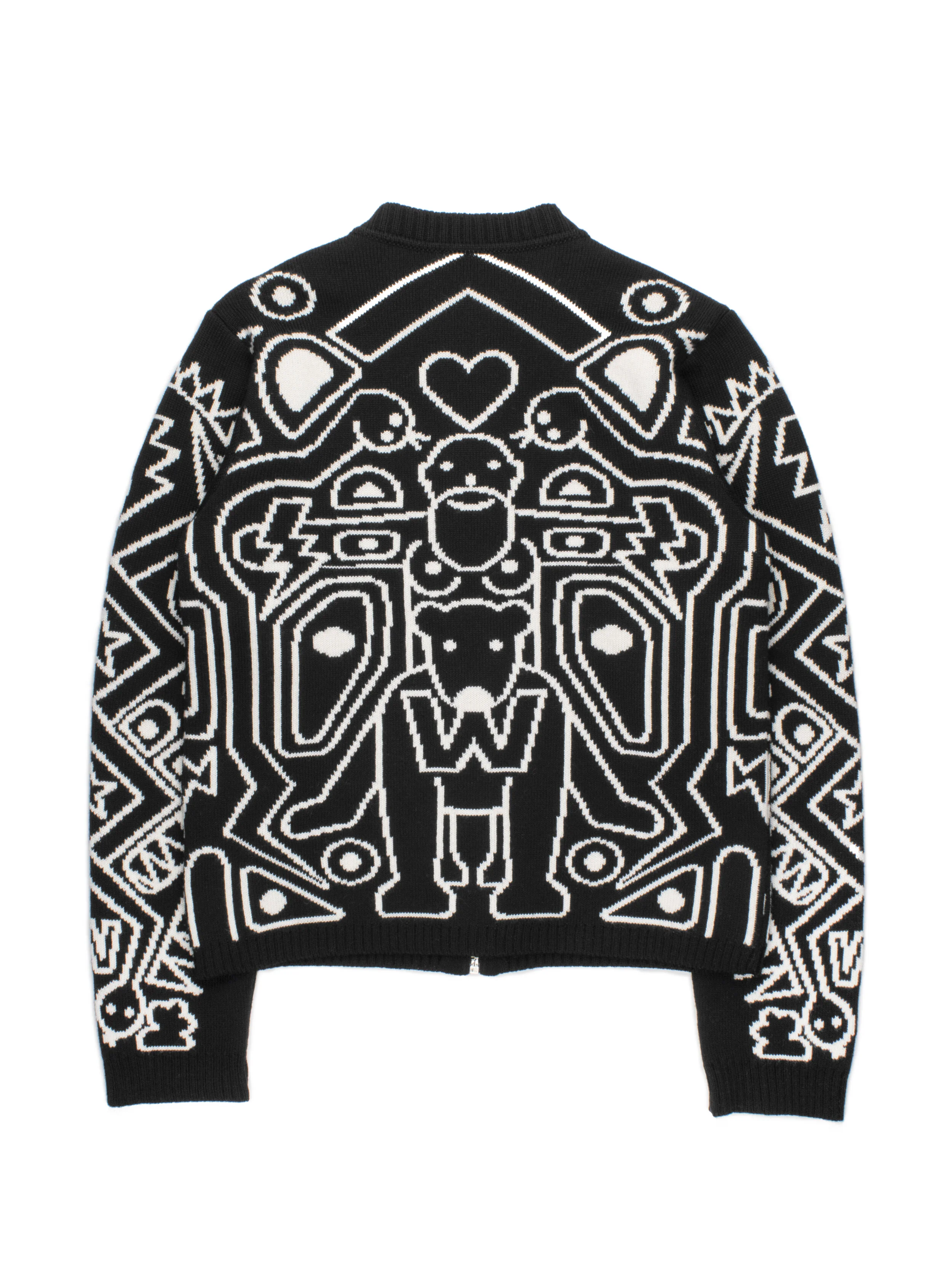 occult reversible bomber jacket
