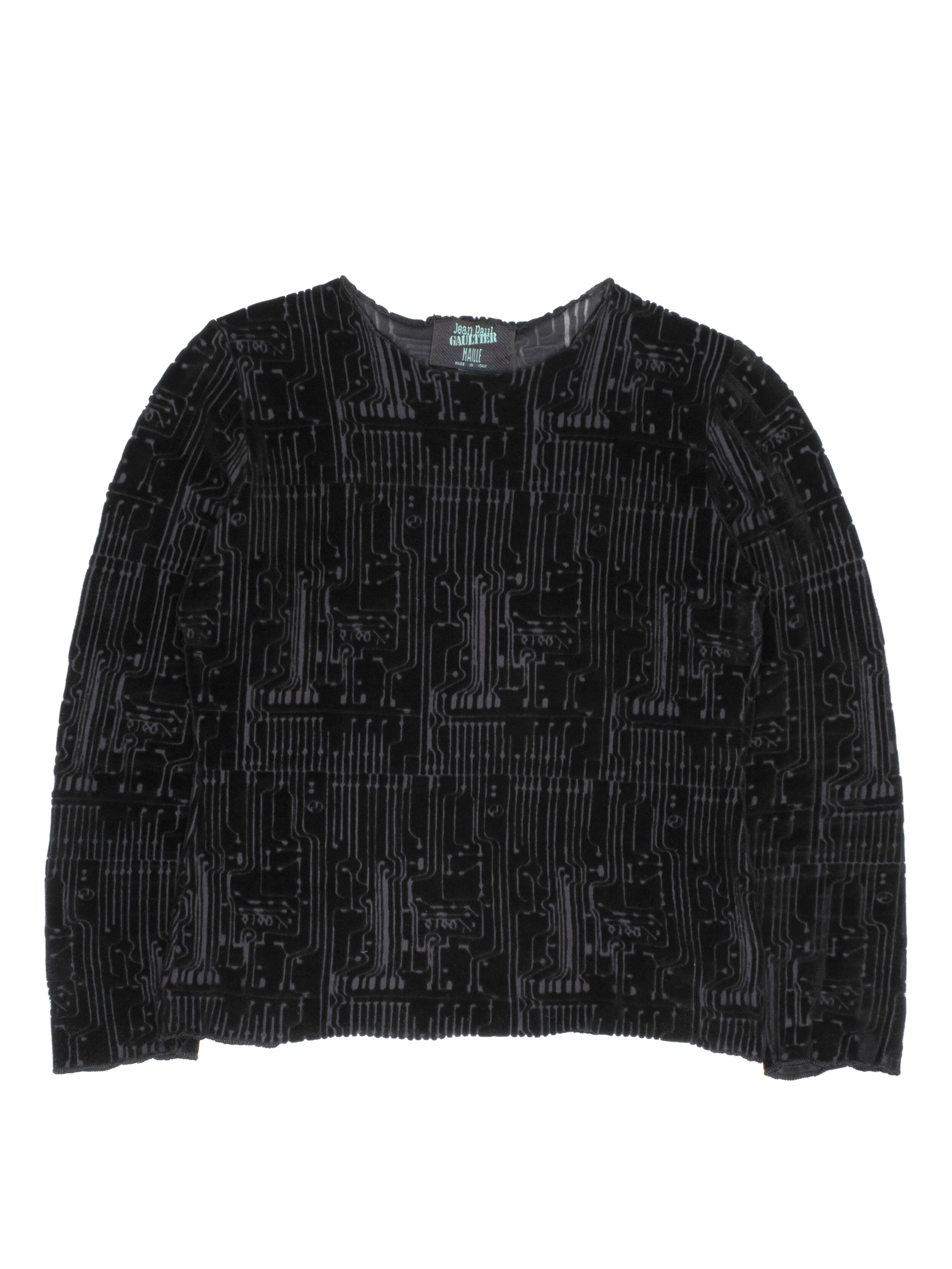 Jean Paul Gaultier AW1995 Circuitboard Top