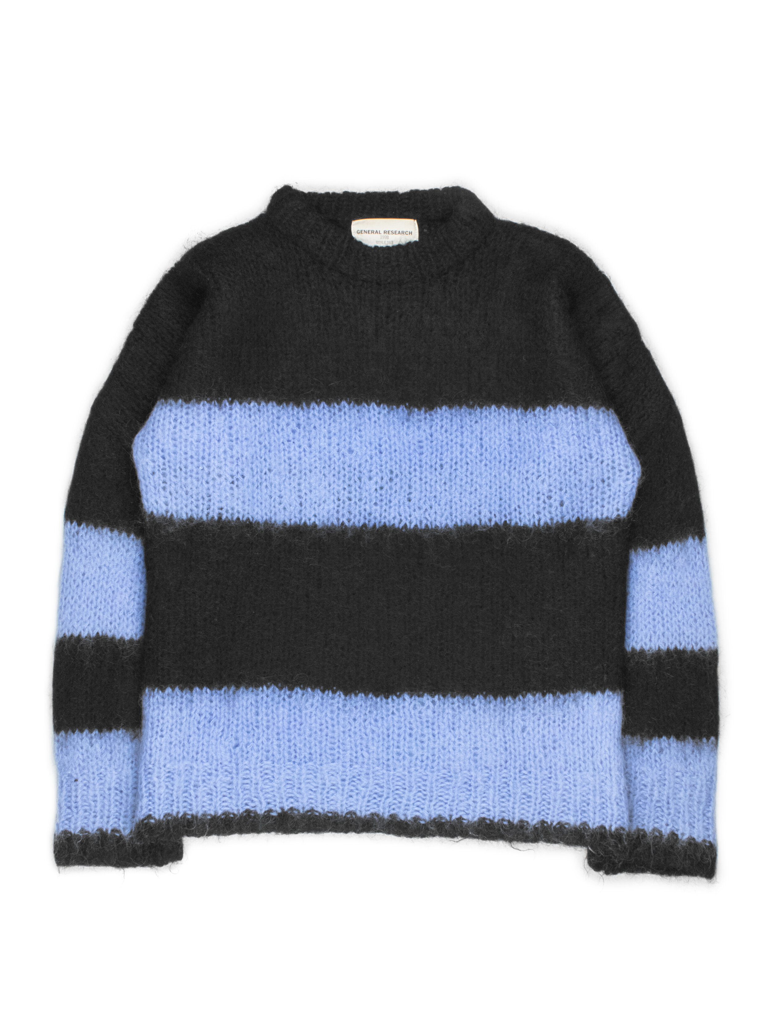 General Research 1998 Striped Mohair Sweater