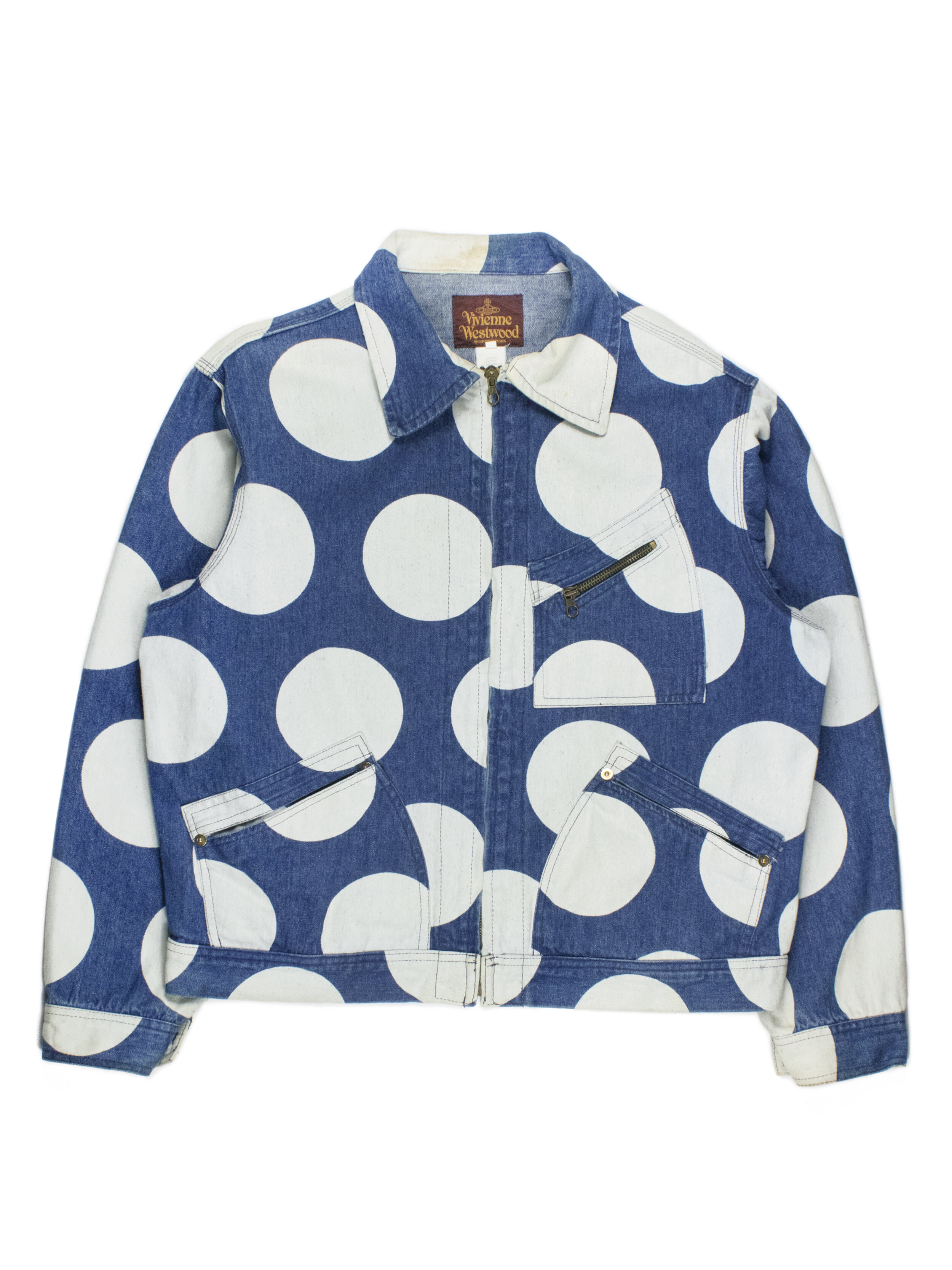 Vivienne Westwood SS1985 "Mini-Crini" Polka Dot Jacket