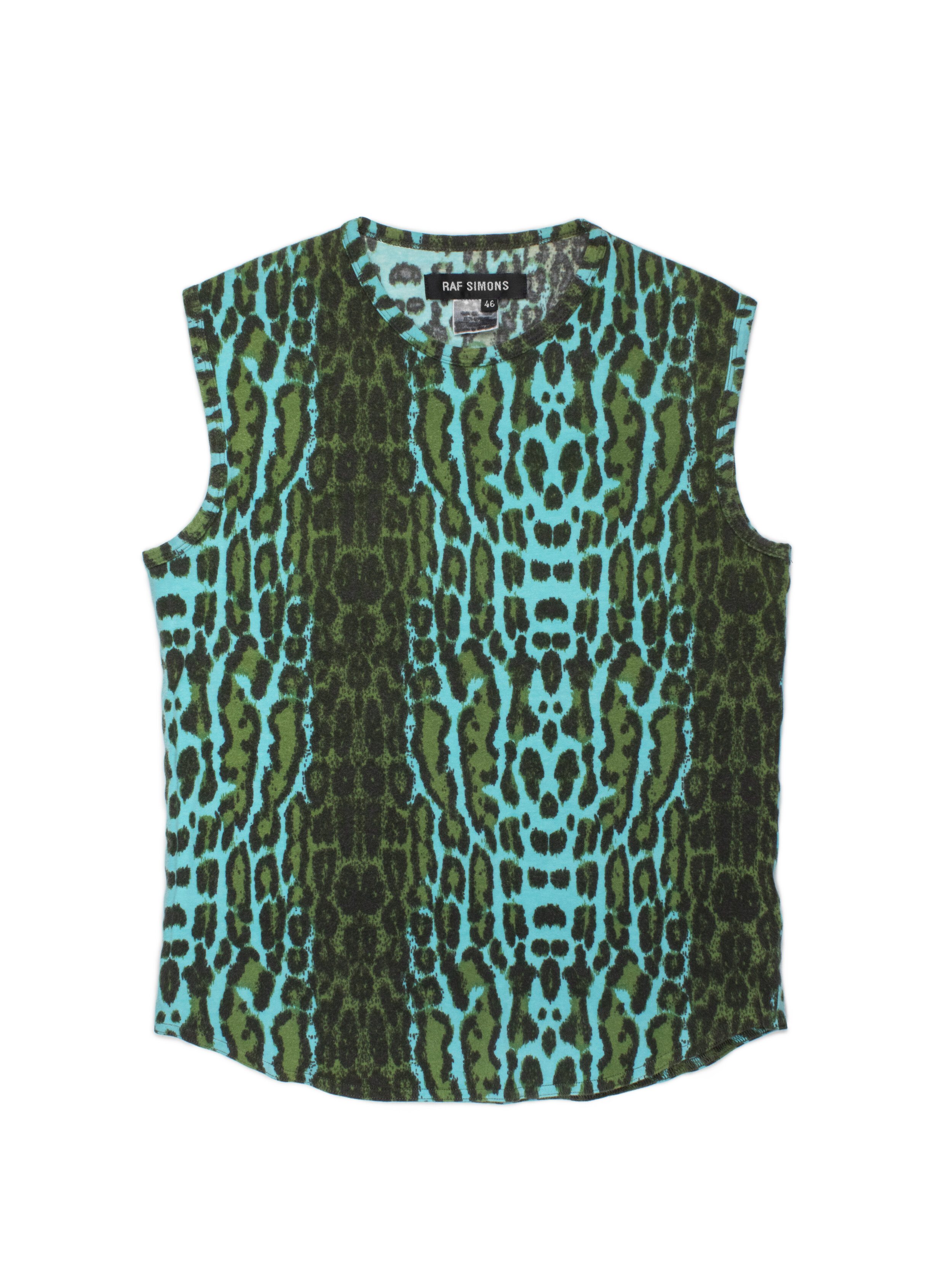 Raf Simons SS1999 Leopard Tank Top