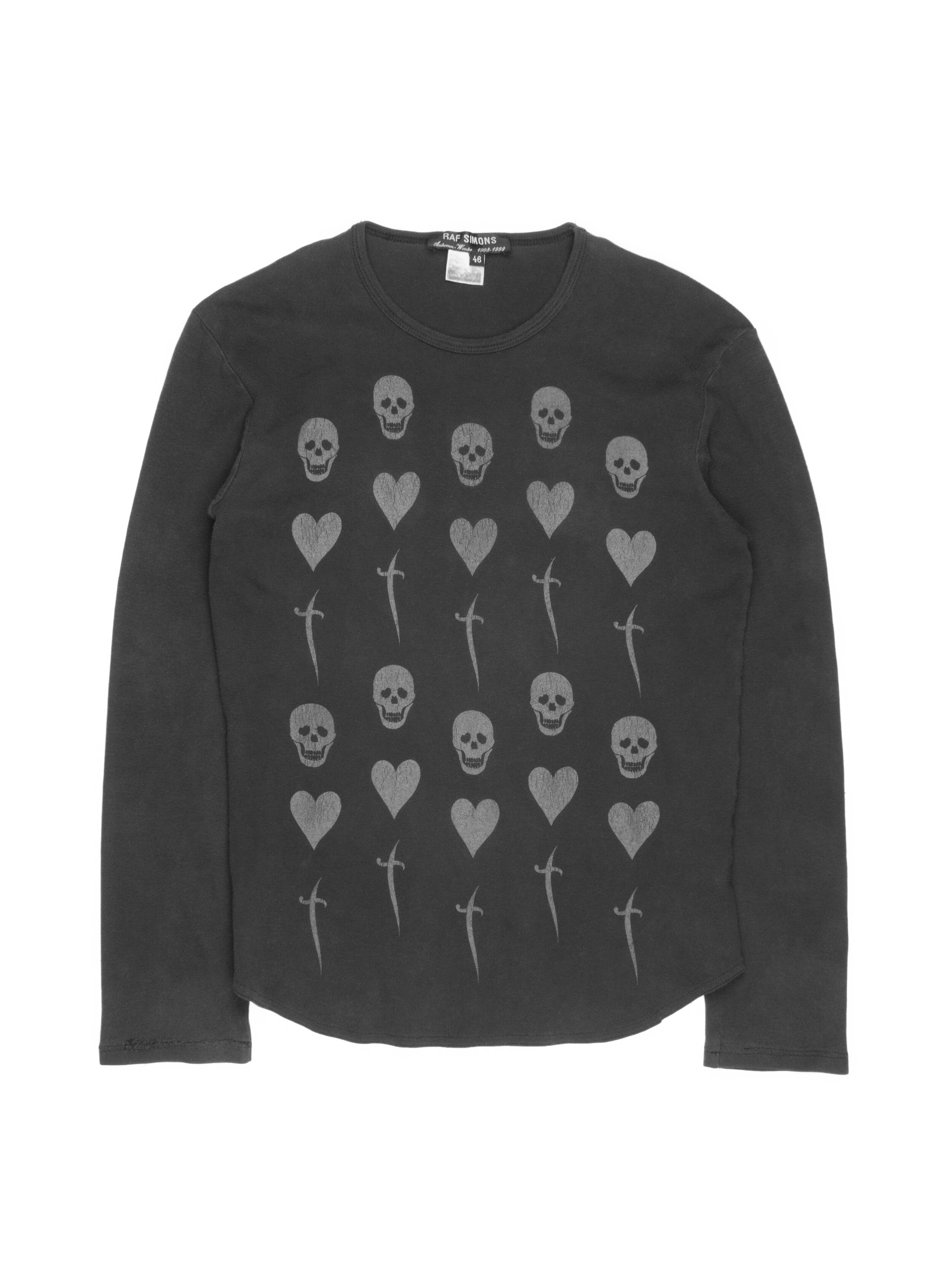 Raf Simons AW1998 Skull Shirt