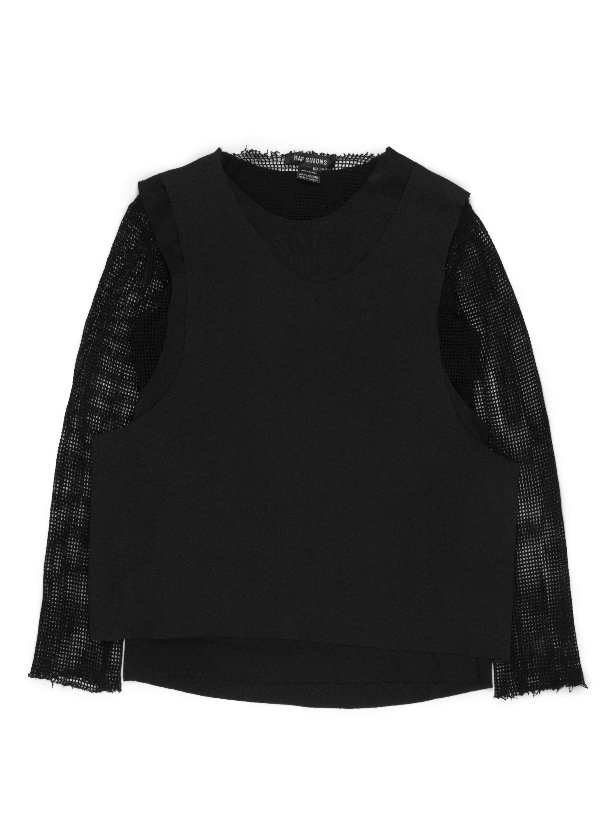 Raf Simons SS1999 Triple Layer Mesh Shirt