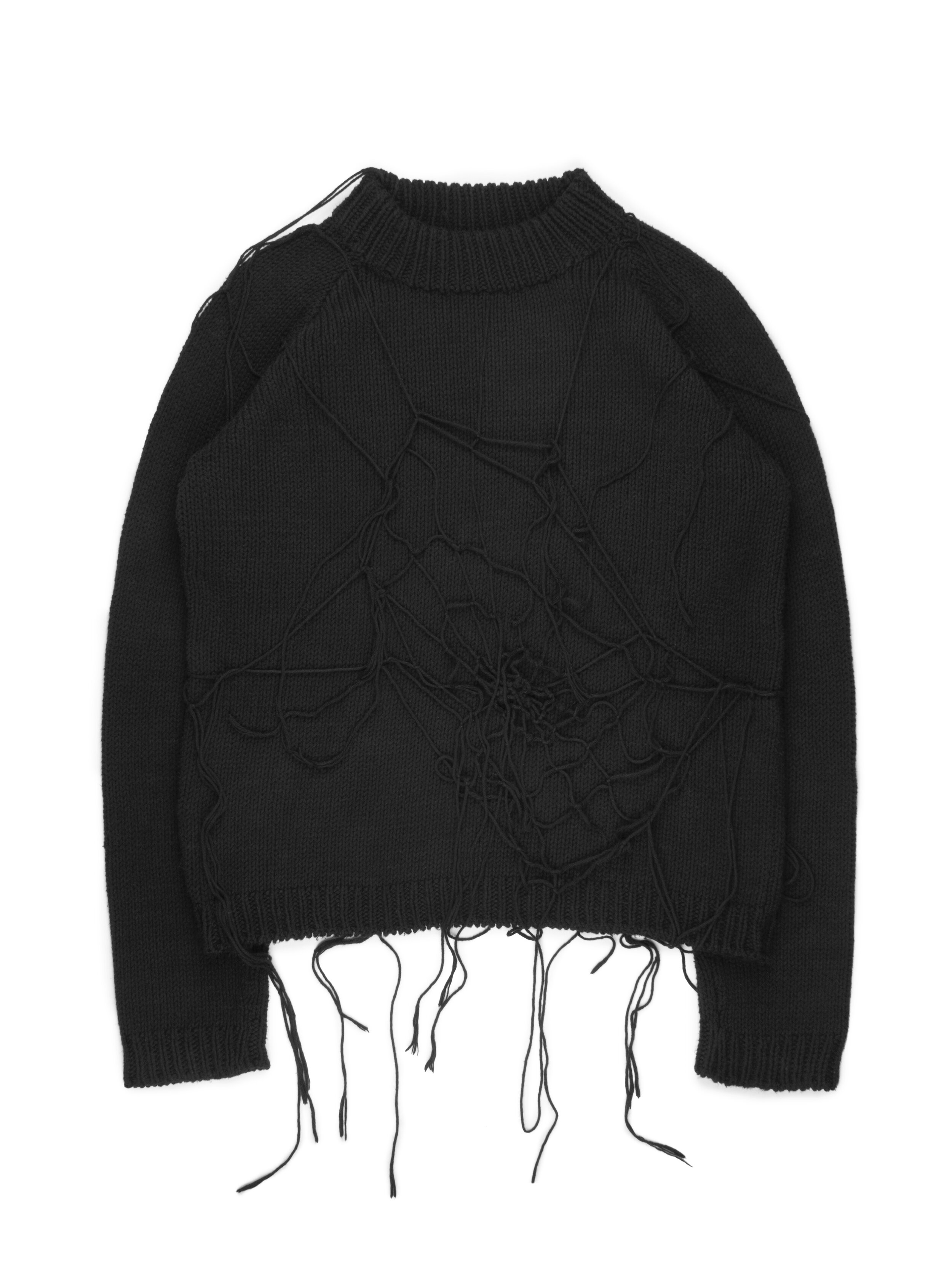 Raf Simons AW1998 Spiderweb Sweater