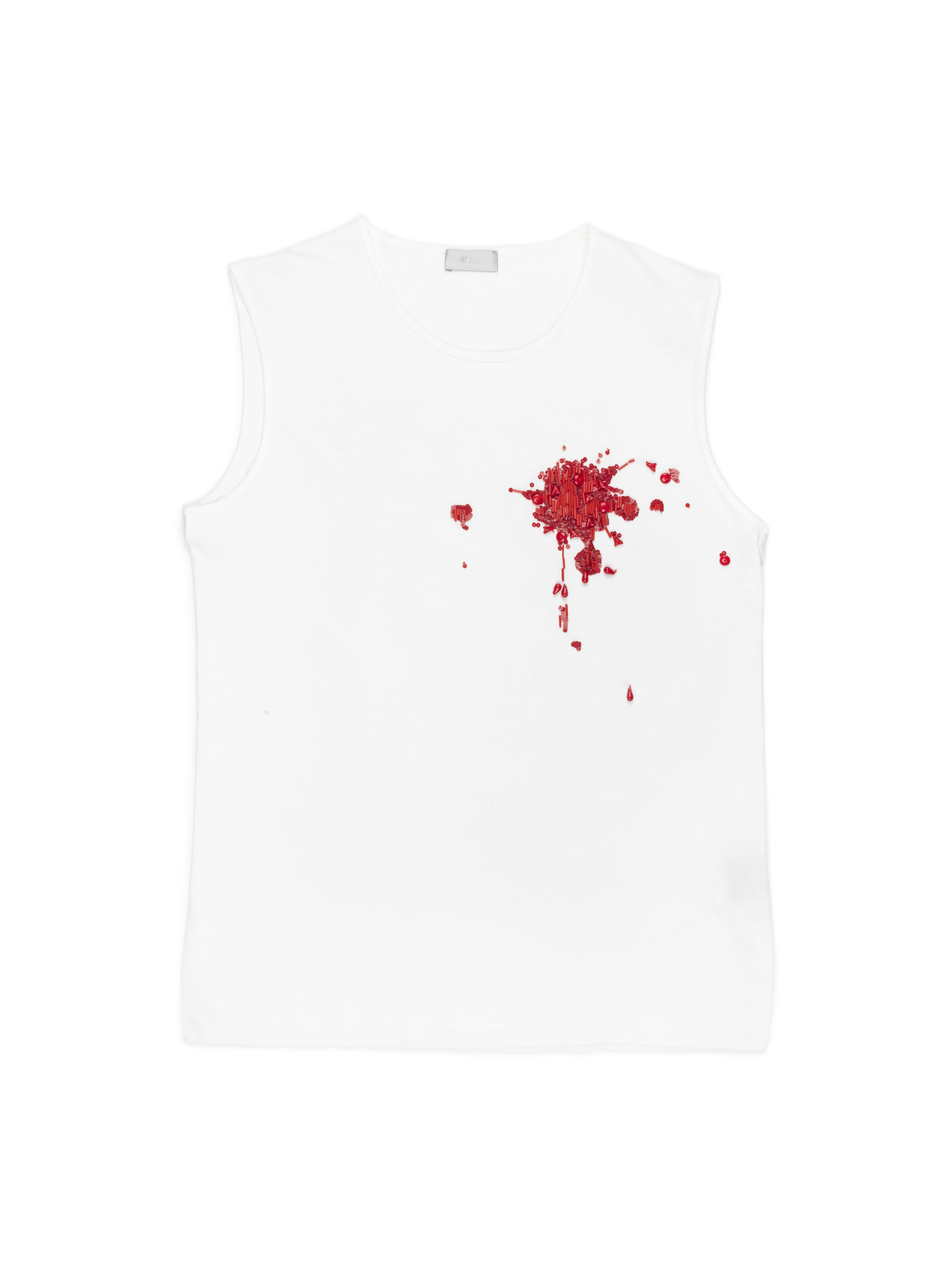 Dior Homme SS2002 Bloodwound Tank Top