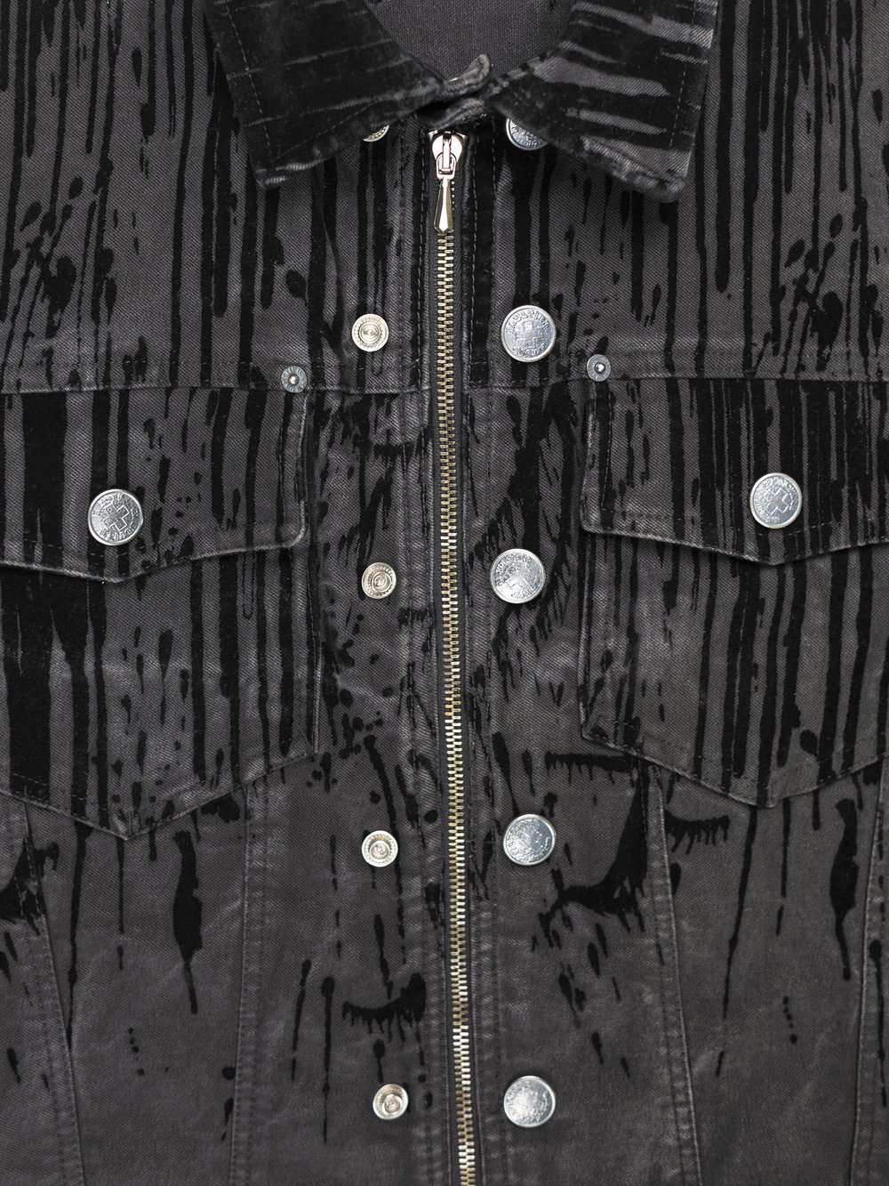 Jean Paul Gaultier AW1998 Velvet Trucker Jacket — Middleman Store